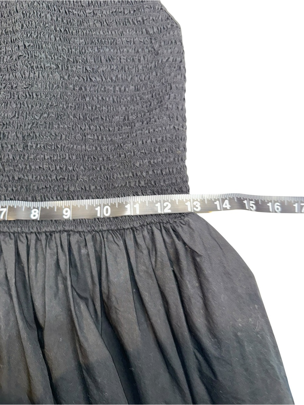 J. Crew Friday Dress Black High Neck Poplin Sleeveless Midi Dress SMALL TALL - Picture 6 of 7